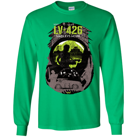 T-Shirts Irish Green / YS Visit LV-426 Youth Long Sleeve T-Shirt