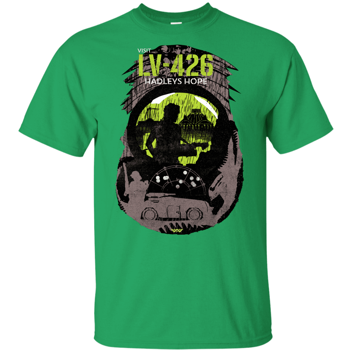 T-Shirts Irish Green / YXS Visit LV-426 Youth T-Shirt