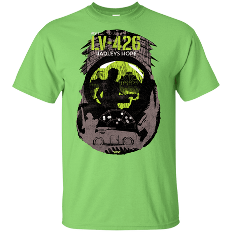 T-Shirts Lime / YXS Visit LV-426 Youth T-Shirt