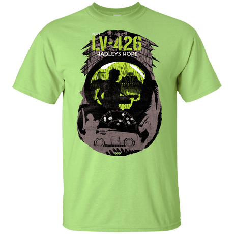 T-Shirts Mint Green / YXS Visit LV-426 Youth T-Shirt