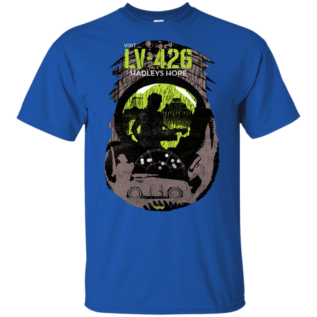 T-Shirts Royal / YXS Visit LV-426 Youth T-Shirt