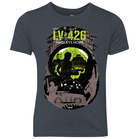 T-Shirts Vintage Navy / YXS Visit LV-426 Youth Triblend T-Shirt