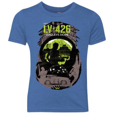 T-Shirts Vintage Royal / YXS Visit LV-426 Youth Triblend T-Shirt