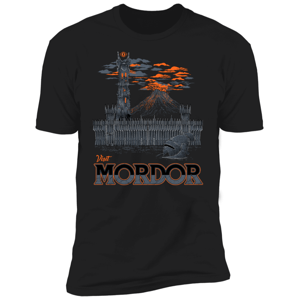 T-Shirts Black / X-Small Visit Mordor Men's Premium T-Shirt