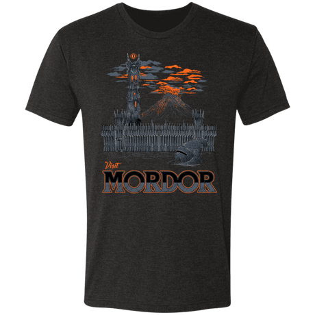 T-Shirts Vintage Black / S Visit Mordor Men's Triblend T-Shirt