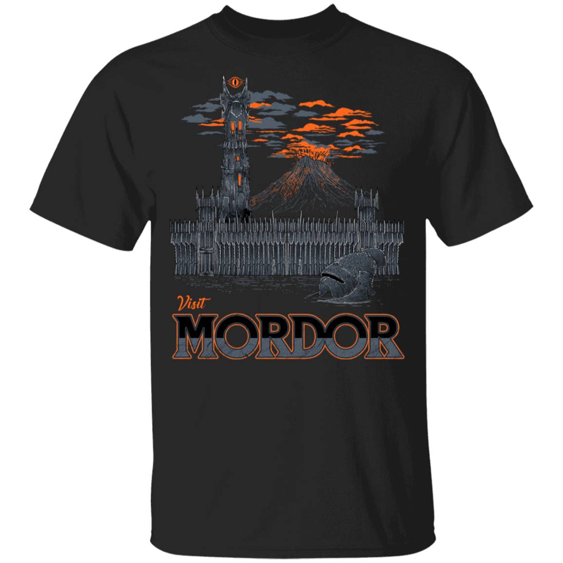 T-Shirts Black / YXS Visit Mordor Youth T-Shirt