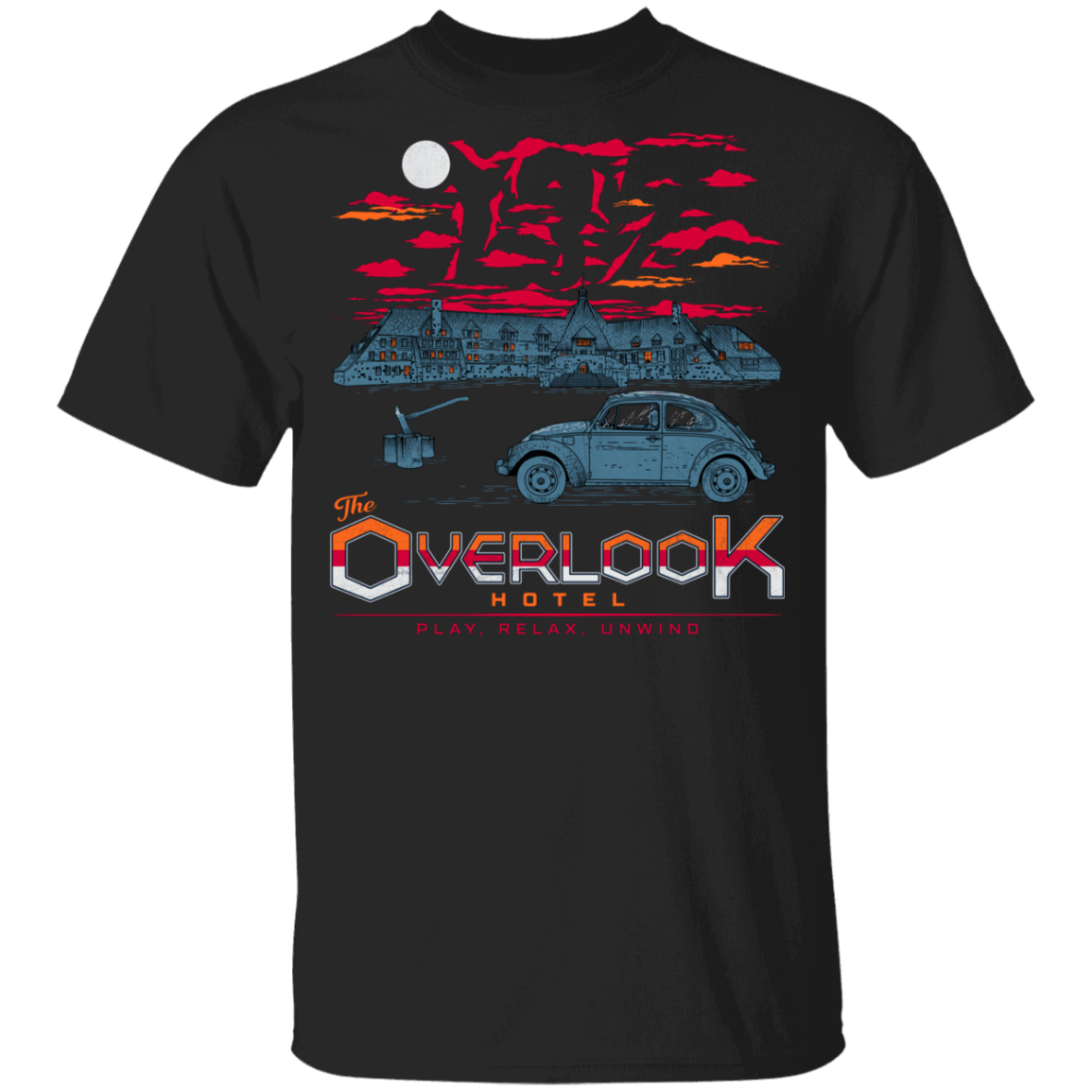 T-Shirts Black / YXS Visit Overlook Hotel Youth T-Shirt