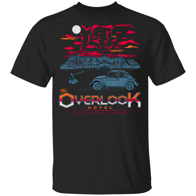 T-Shirts Black / YXS Visit Overlook Hotel Youth T-Shirt