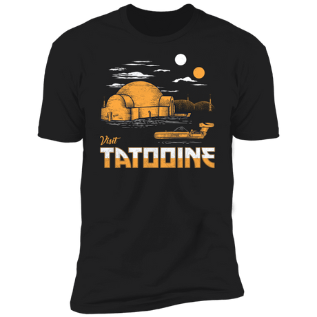 T-Shirts Black / S Visit Tatooine Men's Premium T-Shirt