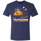 T-Shirts Vintage Navy / S Visit Tatooine Men's Triblend T-Shirt