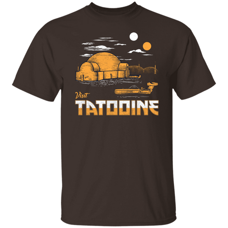 T-Shirts Dark Chocolate / S Visit Tatooine T-Shirt