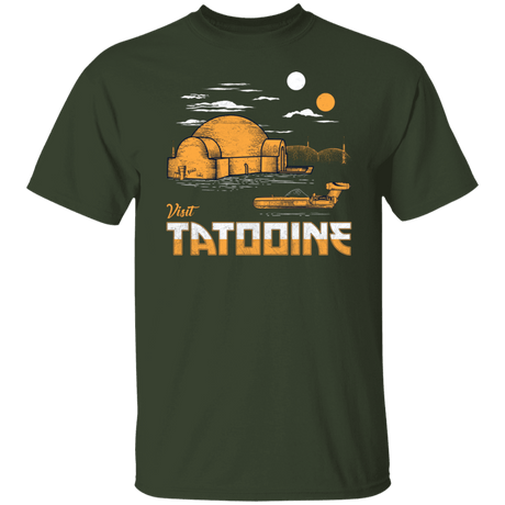 T-Shirts Forest / S Visit Tatooine T-Shirt