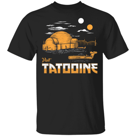 T-Shirts Black / YXS Visit Tatooine Youth T-Shirt