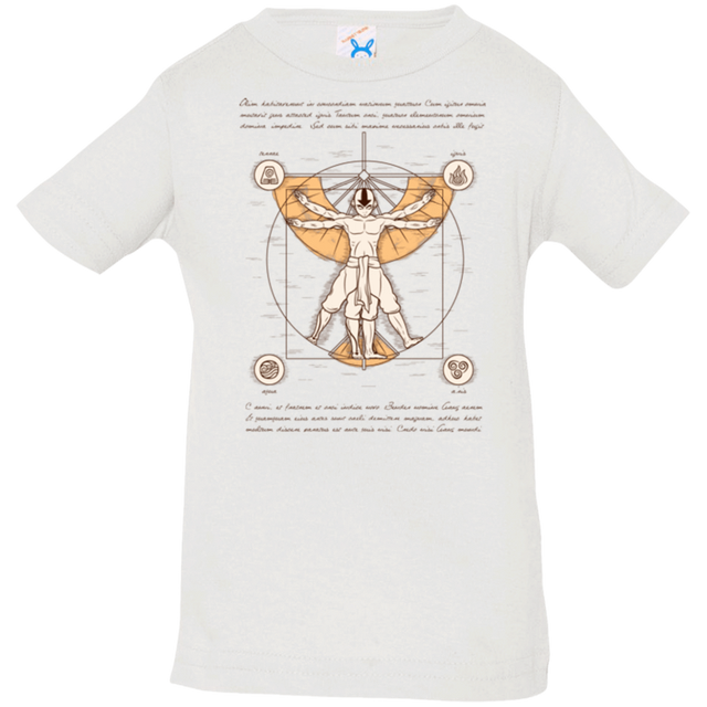 T-Shirts White / 6 Months Vitruvian Aang (1) Infant Premium T-Shirt