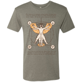 T-Shirts Venetian Grey / Small Vitruvian Aang (1) Men's Triblend T-Shirt