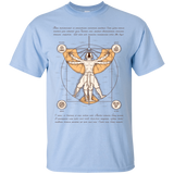 T-Shirts Light Blue / Small Vitruvian Aang (1) T-Shirt