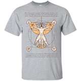 T-Shirts Sport Grey / Small Vitruvian Aang (1) T-Shirt