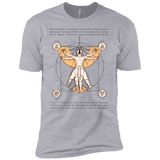 T-Shirts Heather Grey / YXS Vitruvian Aang Boys Premium T-Shirt
