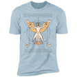 T-Shirts Light Blue / YXS Vitruvian Aang Boys Premium T-Shirt