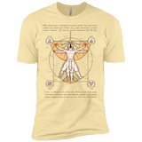 T-Shirts Banana Cream / X-Small Vitruvian Aang Men's Premium T-Shirt
