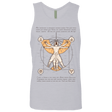 T-Shirts Heather Grey / Small Vitruvian Aang Men's Premium Tank Top