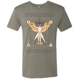 T-Shirts Venetian Grey / Small Vitruvian Aang Men's Triblend T-Shirt