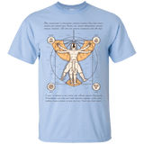 T-Shirts Light Blue / Small Vitruvian Aang T-Shirt