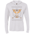 T-Shirts Heather White / X-Small Vitruvian Aang Triblend Long Sleeve Hoodie Tee