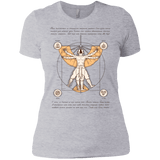 T-Shirts Heather Grey / X-Small Vitruvian Aang Women's Premium T-Shirt