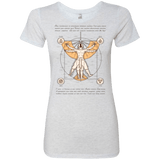 T-Shirts Heather White / Small Vitruvian Aang Women's Triblend T-Shirt