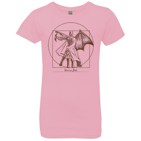 T-Shirts Light Pink / YXS Vitruvian Bats Girls Premium T-Shirt