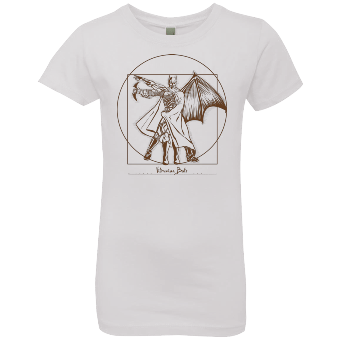 T-Shirts White / YXS Vitruvian Bats Girls Premium T-Shirt