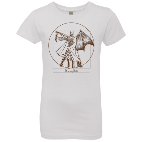 T-Shirts White / YXS Vitruvian Bats Girls Premium T-Shirt