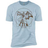 T-Shirts Light Blue / X-Small Vitruvian Bats Men's Premium T-Shirt