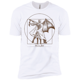 T-Shirts White / X-Small Vitruvian Bats Men's Premium T-Shirt