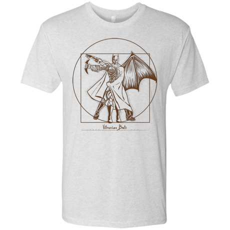 T-Shirts Heather White / Small Vitruvian Bats Men's Triblend T-Shirt