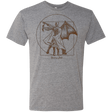 T-Shirts Premium Heather / Small Vitruvian Bats Men's Triblend T-Shirt