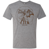 T-Shirts Premium Heather / Small Vitruvian Bats Men's Triblend T-Shirt