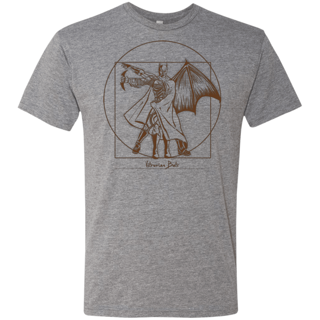 T-Shirts Premium Heather / Small Vitruvian Bats Men's Triblend T-Shirt