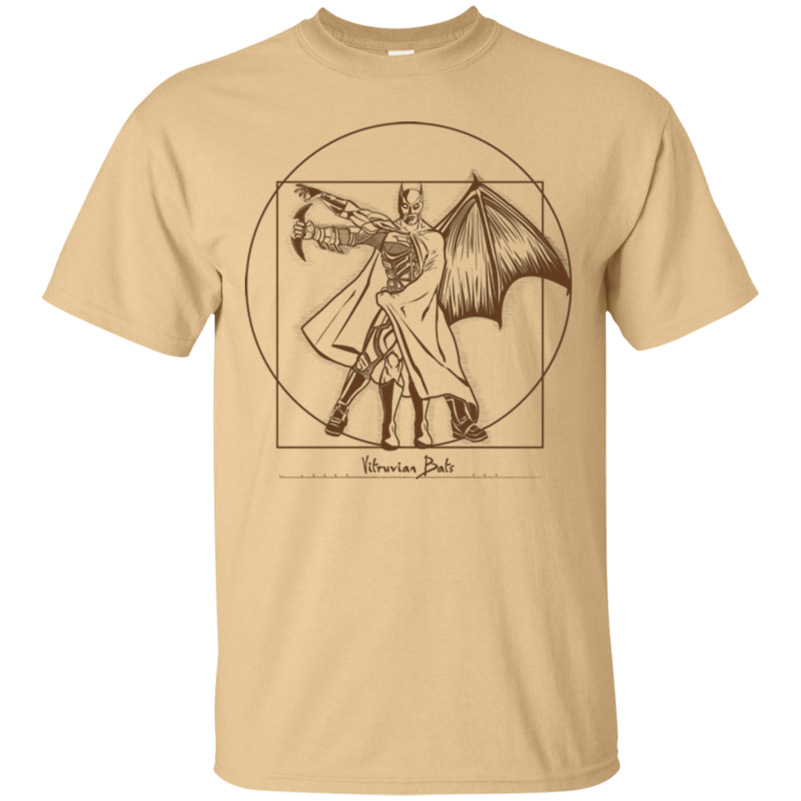 T-Shirts Vegas Gold / Small Vitruvian Bats T-Shirt