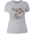 T-Shirts Heather Grey / X-Small Vitruvian Bats Women's Premium T-Shirt