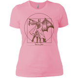 T-Shirts Light Pink / X-Small Vitruvian Bats Women's Premium T-Shirt