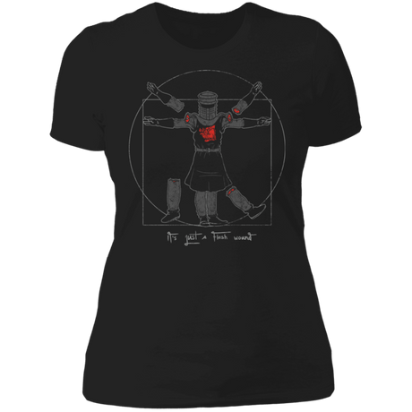 T-Shirts Black / X-Small Vitruvian Black Knight Women's Premium T-Shirt