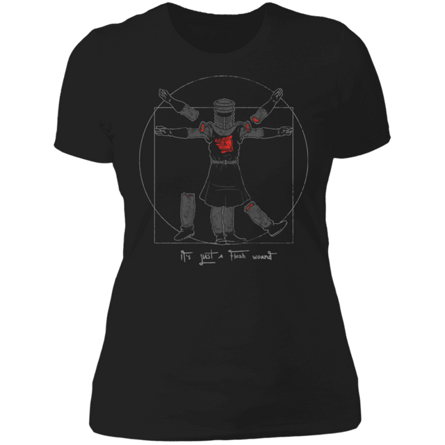 T-Shirts Black / X-Small Vitruvian Black Knight Women's Premium T-Shirt