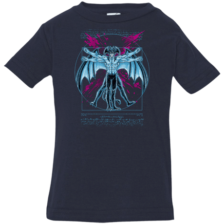 T-Shirts Navy / 6 Months Vitruvian Devil Infant Premium T-Shirt