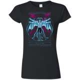 T-Shirts Black / S Vitruvian Devil Junior Slimmer-Fit T-Shirt