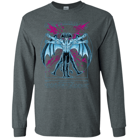 Vitruvian Devil Men's Long Sleeve T-Shirt