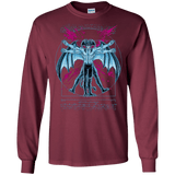 Vitruvian Devil Men's Long Sleeve T-Shirt