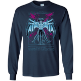 Vitruvian Devil Men's Long Sleeve T-Shirt