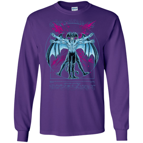 Vitruvian Devil Men's Long Sleeve T-Shirt